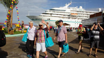 Un crucero europeo atraca en el puerto de la isla de Margarita por primera vez en 15 años