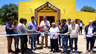 Inauguraron un templo evangelista en el Paraje La Sirena
