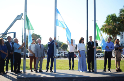 Gustavo Martínez inició los actos para celebrar el 145° aniversario de Resistencia