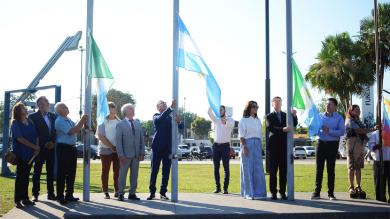 Gustavo Martínez inició los actos para celebrar el 145° aniversario de Resistencia