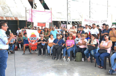 Gustavo Martínez convocó "a todos los sectores sin discriminación"