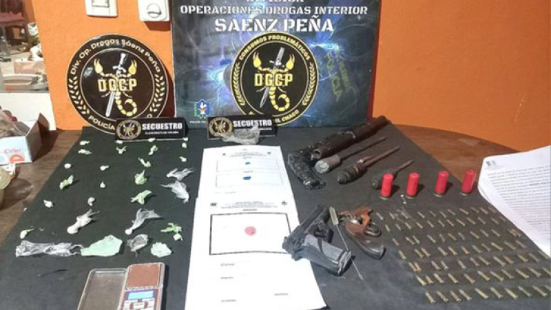 Secuestran droga, dinero y armas, pero imputados quedaron en libertad