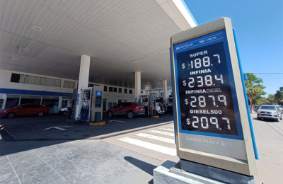 El aumento en los combustibles de este mes podrá superar 3,8 %