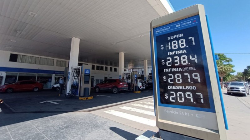 El aumento en los combustibles de este mes podrá superar 3,8 %