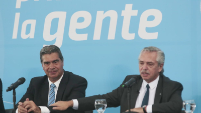 Alberto Fernandez: "Si Coqui quiere ser candidato, bienvenido Coqui a ser candidato"