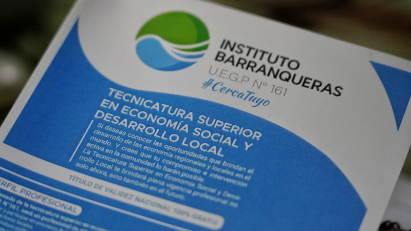 El Instituto Barranqueras tiene abiertas sus inscripciones