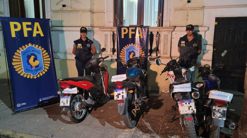 La PFA desarticuló una organización criminal de características internacionales
