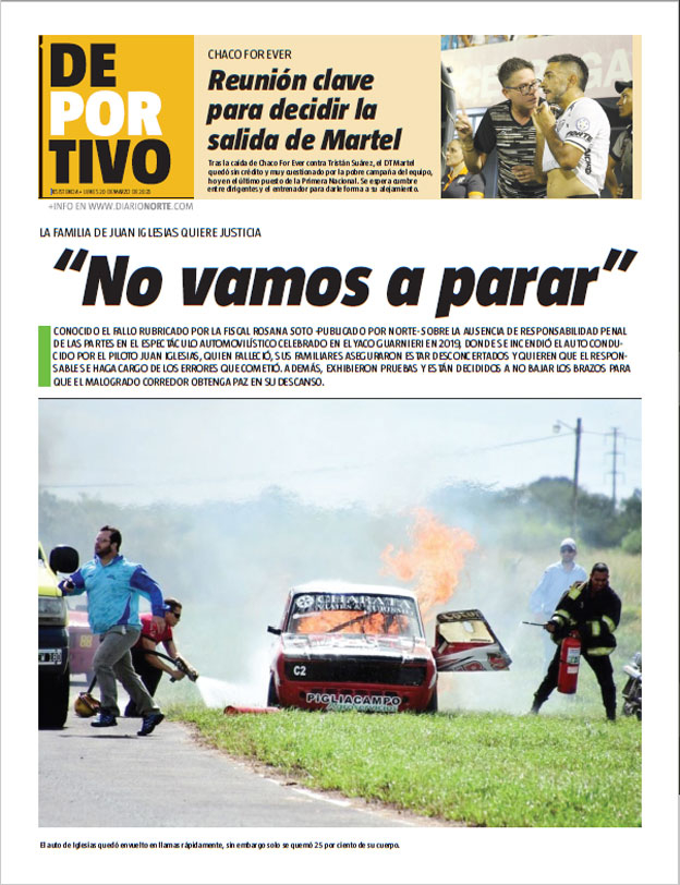 “No vamos a parar”