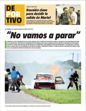“No vamos a parar”