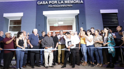 Capitanich inauguró la Casa por la Memoria de Sáenz Peña