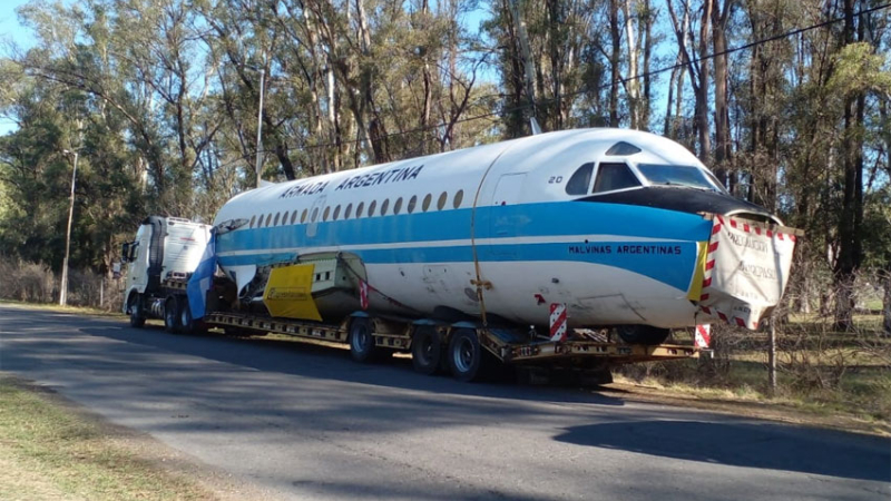 Rescataron un avión que desembarcó el 2 de abril de 1982 en la toma de Malvinas