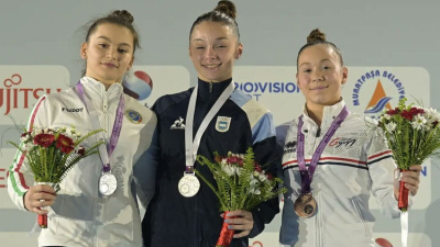 Una argentina se consagró campeona del mundo en gimnasia