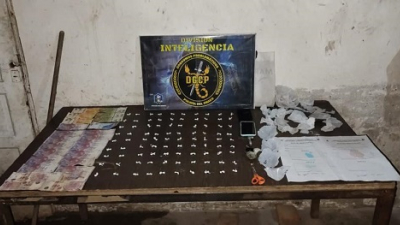 Tres detenidos en un operativo anti drogas en el barrio 10 de Mayo