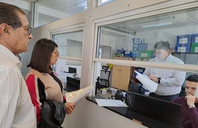 Vecinos de villa San Martín entregaron nota en el Ministerio de Justicia y Seguridad