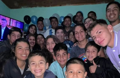 Echeverri descansa en Resistencia y se rodea del cariño de familiares y amigos