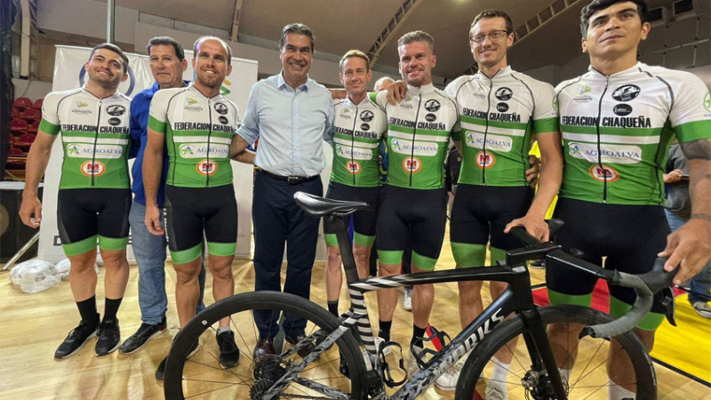 El ciclismo chaqueño tiene equipo
