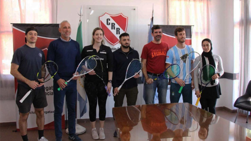 El squash internacional se vive a pleno en Regatas Resistencia
