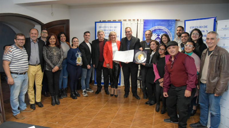 Reconocimiento legislativo para José Galassi
