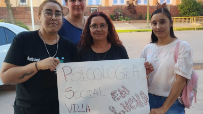 Psicólogos sociales se movilizaron por la validación de títulos nacionales