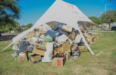 Con Eco Ciudad Recicla, la Comuna logró reutilizar unas 70 toneladas de basura