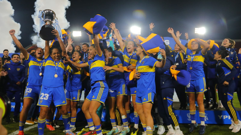Boca es campeón del fútbol femenino