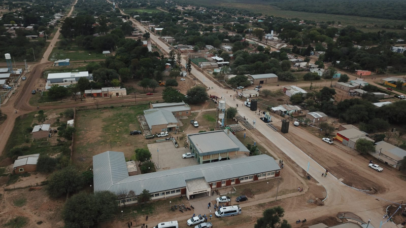 Múltiples obras inauguradas en El Espinillo
