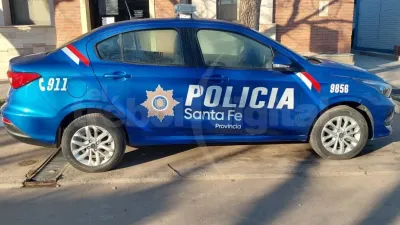 Se robó un patrullero para volver a la casa