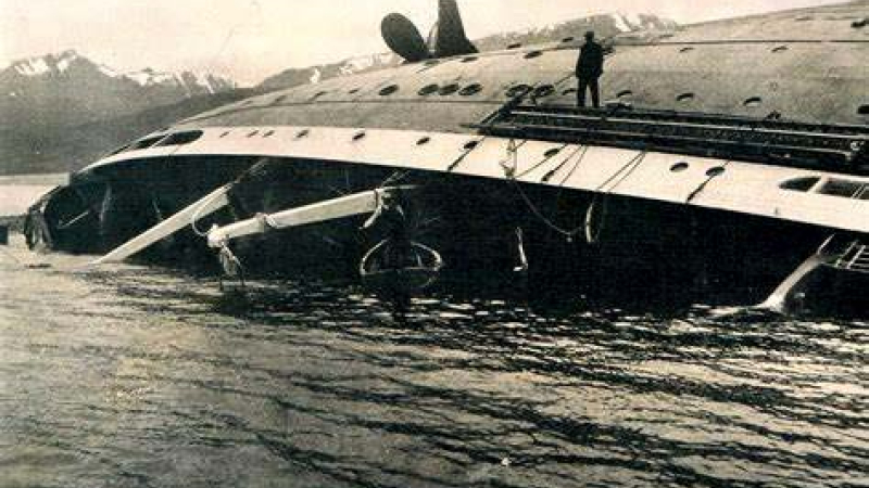 Comenzó la expedición para llegar hasta el "Titanic argentino"