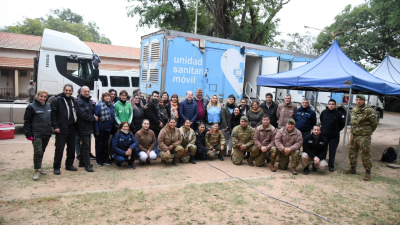 Nación y provincia continúan desarrollando operativos de atención médica y sociales