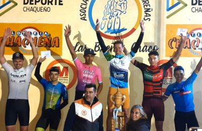 El ciclismo del país giró en el velódromo "Sergio Gassman"
