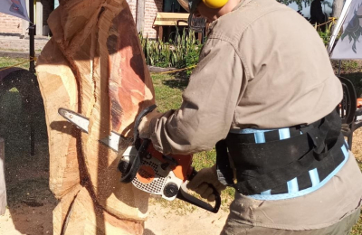 Finaliza un atractivo Encuentro Nacional de Esculturas en Madera