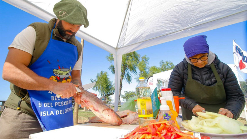 La Isla del Cerrito se alista para un nuevo Festival del Chupín y Pescado frito