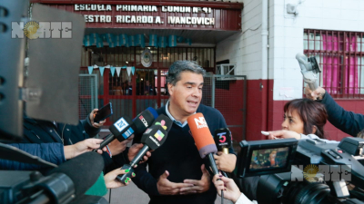 Jorge Capitanich: "Aspiramos a que el pueblo chaqueño pueda participar activamente"