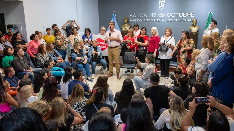 Capitanich: "El pueblo nos pide más seguridad, que solucionemos sus problemas, y para eso estamos"