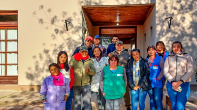 Entrega de pensiones por discapacidad y jubilaciones en Tres Isletas