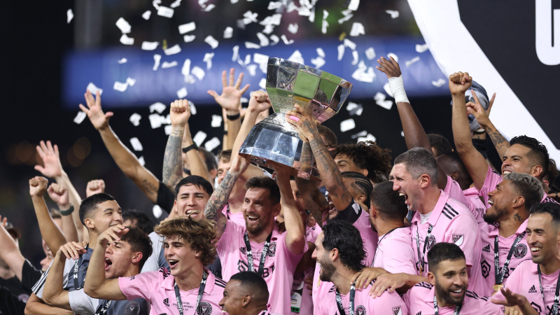 Messi gritó campeón con el Inter Miami en una dramática definición por penales