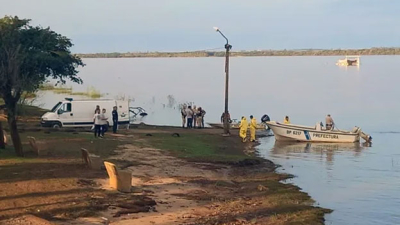 Hallan un cadáver atado de pies y manos en el Río Uruguay