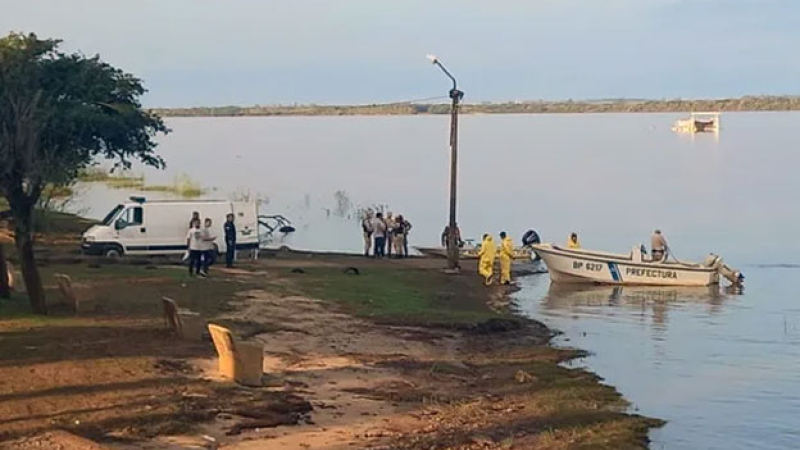 Hallan un cadáver atado de pies y manos en el Río Uruguay