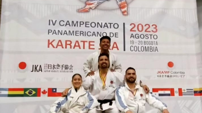 Deportista chaqueño campeón en torneo panamericano de karate en Colombia