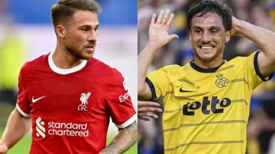 Chicaneo entre los hermanos Mac Allisters por el enfrenamiento en la Europa League