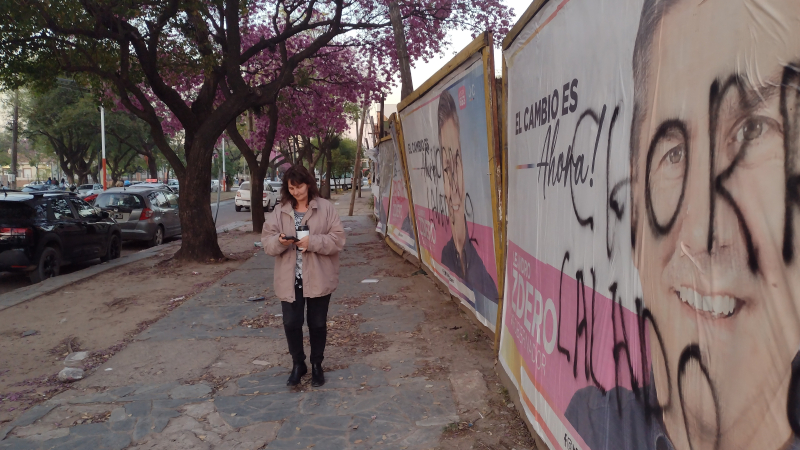 Denuncian "campaña sucia" por vandalización de carteles de Zdero