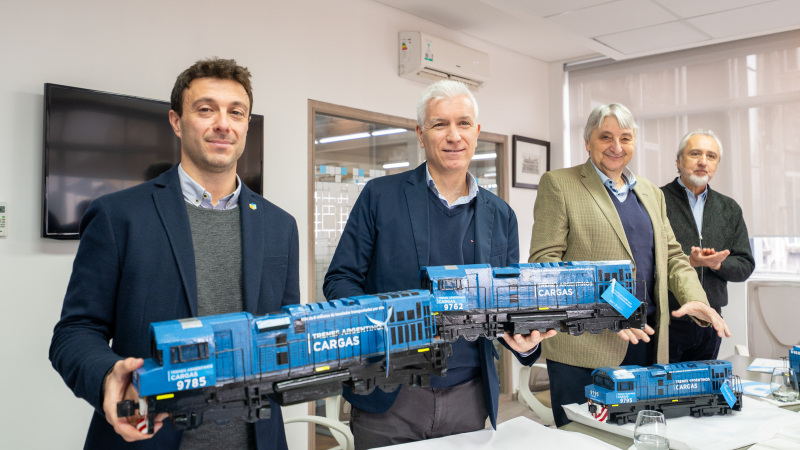 Trenes Argentinos Cargas trabaja junto al sector privado para ampliar su capacidad productiva