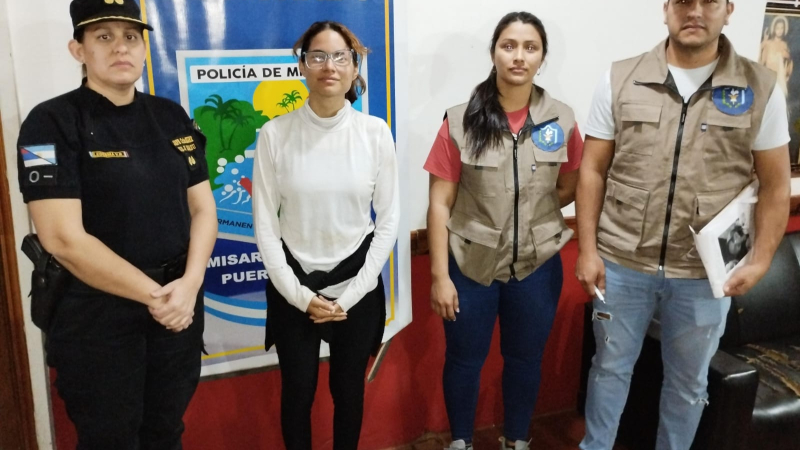 Hallaron sana y salva a Naya Lezcano en Misiones