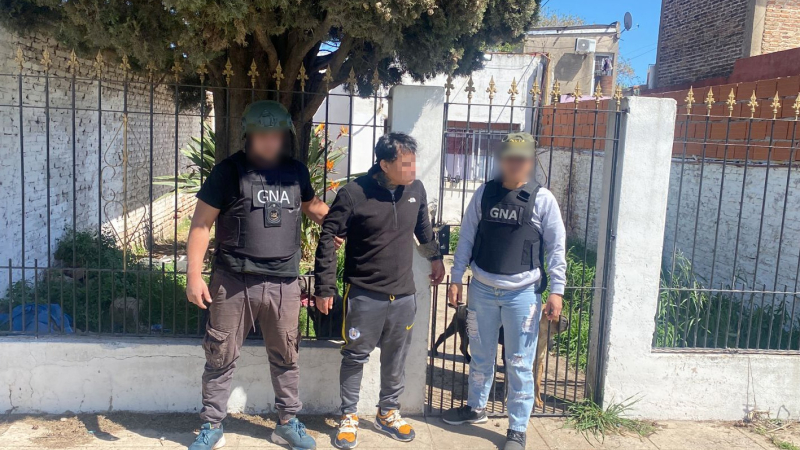 Detienen a un líder narcocriminal en González Catan