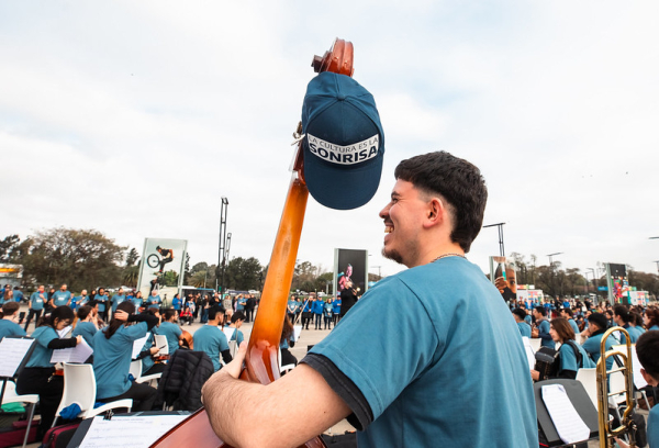 La  Orquesta de Cruce Viejo estuvo en Tecnópolis.