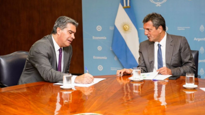El jueves 28, charla entre Massa y Capitanich
