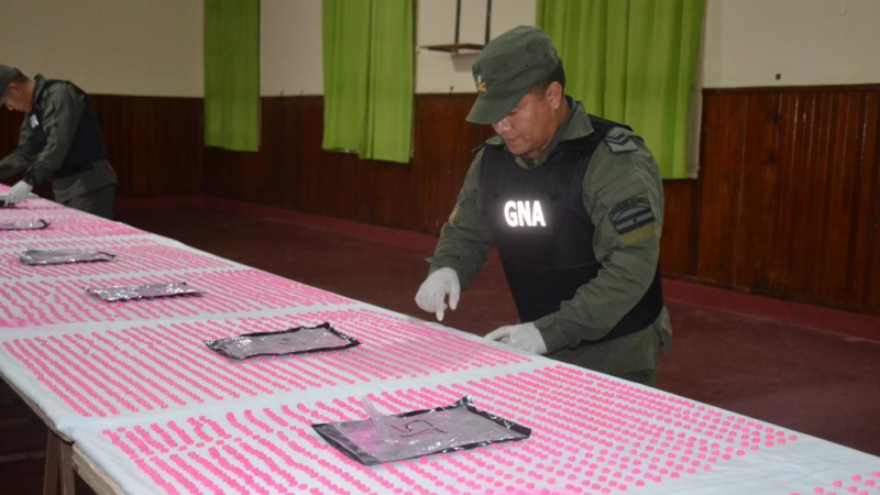 Enviaron encomiendas con 24.582 pastillas de éxtasis, más de 9 kilos de marihuana y tusi