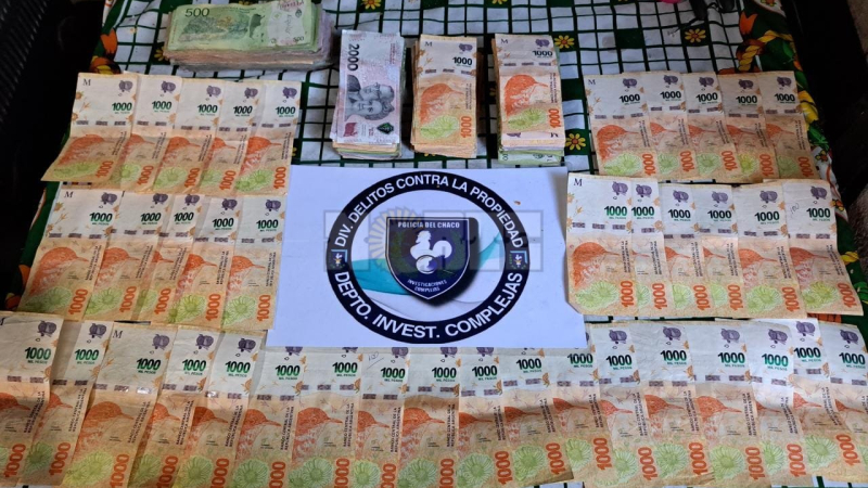 Resistencia: tres allanamientos por el robo de dinero a una médica
