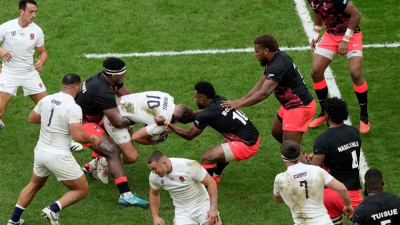 Inglaterra venció a Fiji y es semifinalista