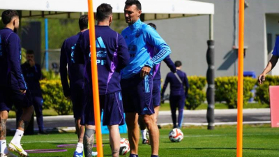 La Scaloneta entrena y se define si Messi será titular